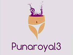 sexy amateur shakes her juicy ass in teasing halloween costume play