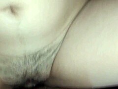 young mexican girlfriend bites lip trying not to moan loud in family hotel room