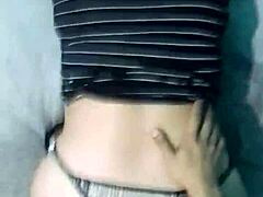 Why does my boyfriend love slamming my latina milf pussy doggystyle bent over in thong panties?