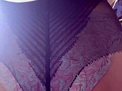 i'm losing it over elza's nylon tights ass worship and panty sniff fetish in lingerie... ughh