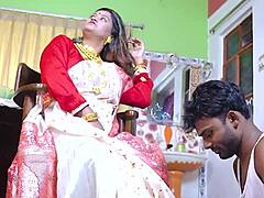 rich indian bhabhi fucks servant with creampie and sloppy deepthroat