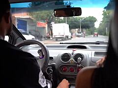 rebecca johnson oils up in lingerie for her first casting scene