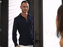 hey check out horny milf christy love seducing her bbc coworker for a wild dp threesome