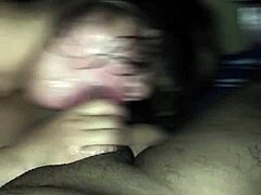 colegiala drops to her knees for the deepest throat gag ever