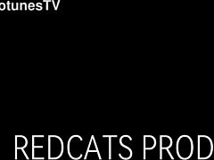 milf red cat legs tied fucked hard by homemade machine 💦😩