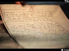 Vampire blonde seduces nerdy submissive girl gothic manor lezdom