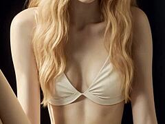 Romanian Lingerie Models Pose Barefoot In Sexy Panties