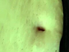 Amateur milf belly fetish leads to intense orgasmic release