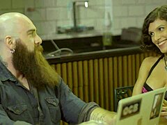 a couple ditches plans for huge wife blowjob and anal pounding