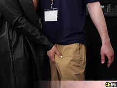 dream milf sarah silences nick at his shop