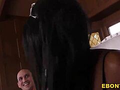 First-Time Anal Whore Daya Knight Takes Ebony Gangbang Pounding Hard!