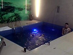 i join friends for wild bareback threesome in motel pool part 3