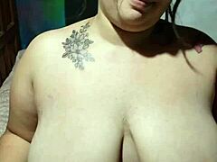 WOW This Big Boobs BBW Gives the Sloppiest Homemade POV Blowjob and Cumshot Ever!