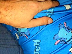 Innocently rubbing stepdaughter's tight puffy pussy till cock slips in bareback thrusting