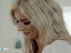 Mischievous Blondes Rip Panties for Intense Bed Pussy Licking and Ass Munching Frenzy!