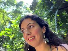 Skinny Teen's Face Drenched in Public Locker Cum Walk