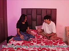 Mishell Loses Game and Gets Creampied by Boyfriend!