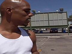 Chubby blonde milf Naomi Cruz takes giant black cock interracial facial first time