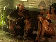 Horny Big Ass Latina Brunette Rips Clothes And Fucks Brother-In-Law Rough In Office Doggystyle Spooning Cowgirl