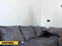 That hot Latina teen's blowjob right after her interview has me exploding with desire.