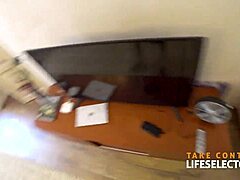 roomie went from shy to taking my cock deep in lingerie