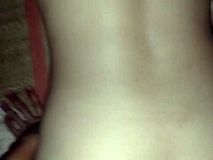 Tight wet shaved pussy fucked till she moans and squirts hard?