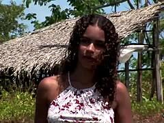 fishermen turn boat trip into wild interracial double penetration with stunning ebony beauty