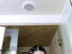 i watched that brunnete model w long hair take a shower n damn shes hot af