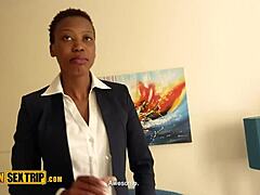 damn this amateur black babe got caught cheating and blackmailed into rough doggystyle 😩🔥