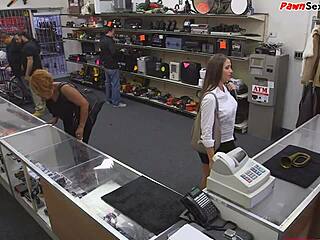 Bootylicious Amateur Fucked Behind Pawnshop