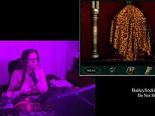 Blackmoor Manor Play Through Part 3 Featuring BBW Brunette with Big Natural Tits