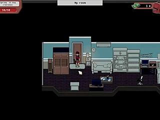 flashing monster cock to nerdy girl in library