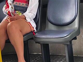 Anime Stepdaughter Flaunts Curves on Bus