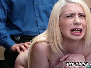 teen blonde’s teasing threesome with friend’s stepdaughter