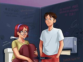 Complete gameplay of summertime saga part 2 featuring college coeds.