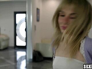 petite blonde teen demi hawks takes rough doggystyle deepthroat with ass spanking!