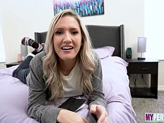 Reagan Lush Bent Over for Hard Cumshot