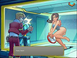 lets play space rescue, wanna see lune's holo-pictures? she's cute and curvy