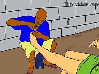 African Nailcutter’s Rough Anime Fetish Unleashed