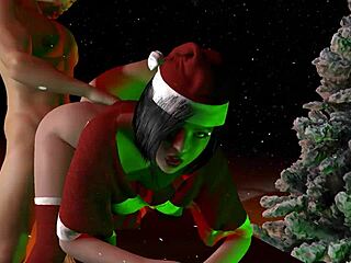 A Very Naughty Christmas Fuck In 3D