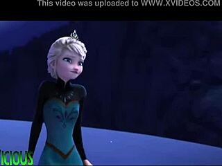 Liz Vicious di lagu hentai goth animasi