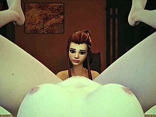 Ashe MILF Wild Animated Fuck