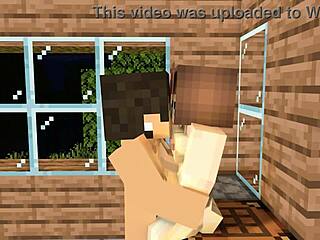 Wow, Crush Aku Panggil Lepas Sekolah! Nak Tengok Kami Liar dalam Animasi Minecraft Doggystyle?