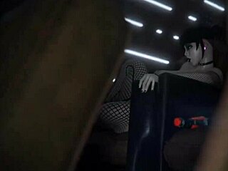 Madeline zoldak’s double penetration in animated gangbang
