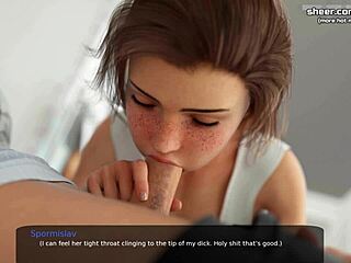 Milfy city step sister sara deepthroat taboo.