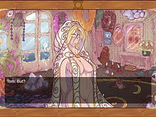 hey that magic dorm 2 psychedelic hentai game ep 1 has this weird goddess with huge monster cock in sexy outfit saving the world through 3d cartoon anime sex