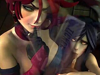 So this league and overwatch sfm comp from 2024 just dropped with all the wild anime hentai vibes.