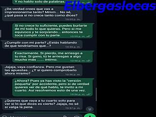 Ella Reta Mi Pene Pero Se Sorprende Con Su Crecimiento. Le Di Una Lección Dura!