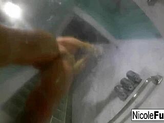 Nicole Aniston’s Steamy Shower Feels So Damn Good