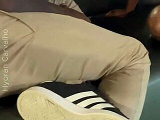 Married Woman Sucks Black BBC in Front of Cuckold!